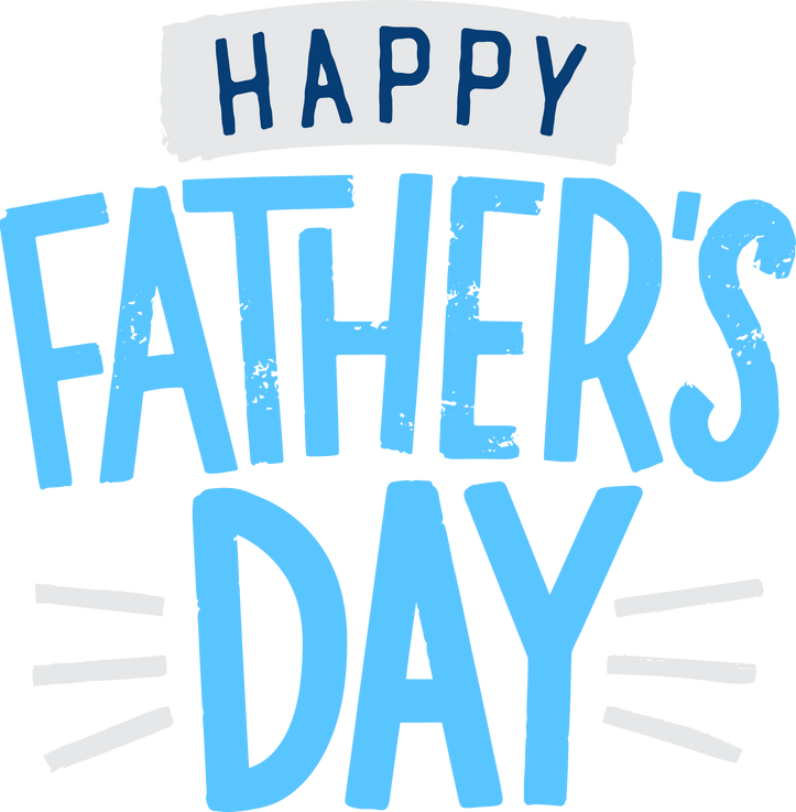 Happy Father's Day Lettering 